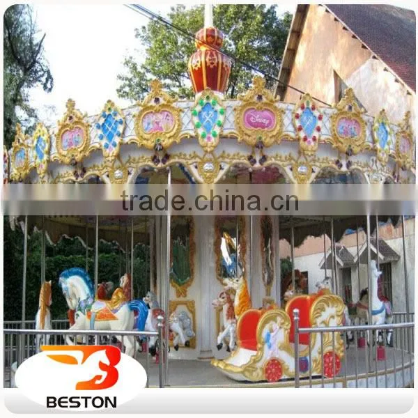 Shopping Mall Indoor Children Amusement Equipment Carousel Rides for Sale photo-3