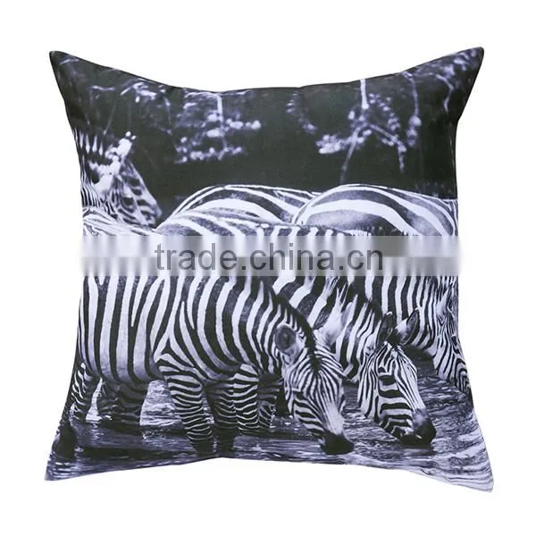Chinese 3d Zebra Print Home Cushion photo-4