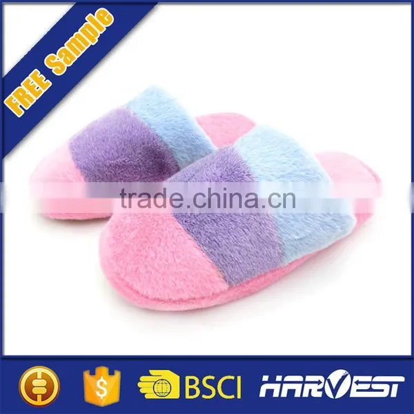 2015 Winter Cotton Fabric House Slippers,sheepskin Cotton Cute Bedroom Slippers Women photo-2
