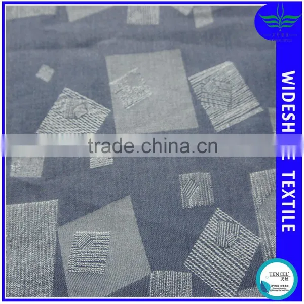 Tencel Cotton Denim Cloth Jeans Skirt Fabrics for Clothing