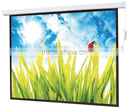 100 inch 10:9 ratio electric projector screen/motorized projector screen