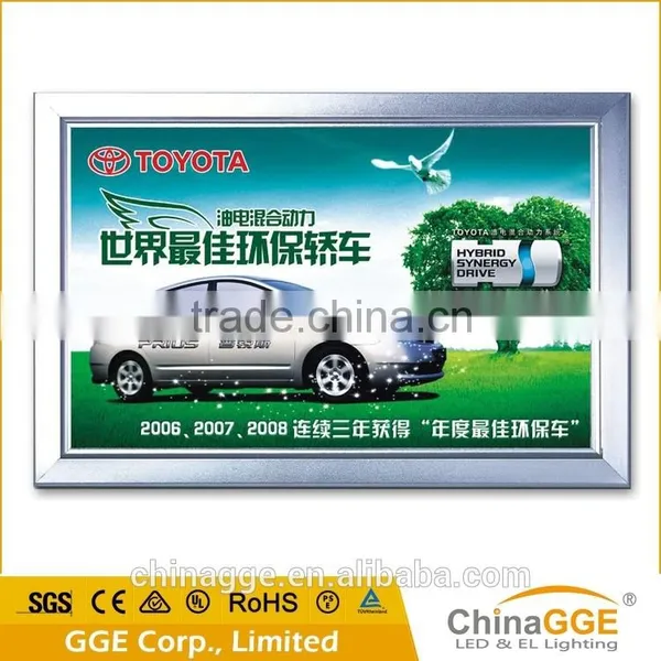 Wall Mounted Acrylic Slim Advertising Illuminated Display LED Light Box photo-2