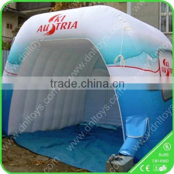 Rose Red and White Advertising Inflatable Tent, Inflatable Lawn Tent photo-5