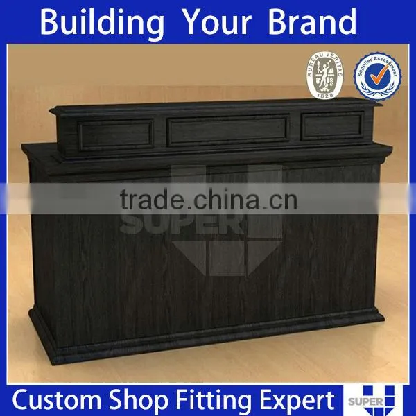 Shopping Mall Shop in Shop Retail Cashier Counter Timber Display Counter photo-6