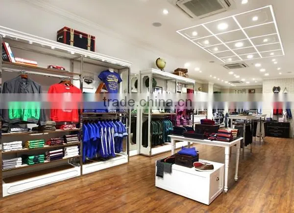 China Experienced Company Provide Fashion Modern Store Design For Garments photo-3