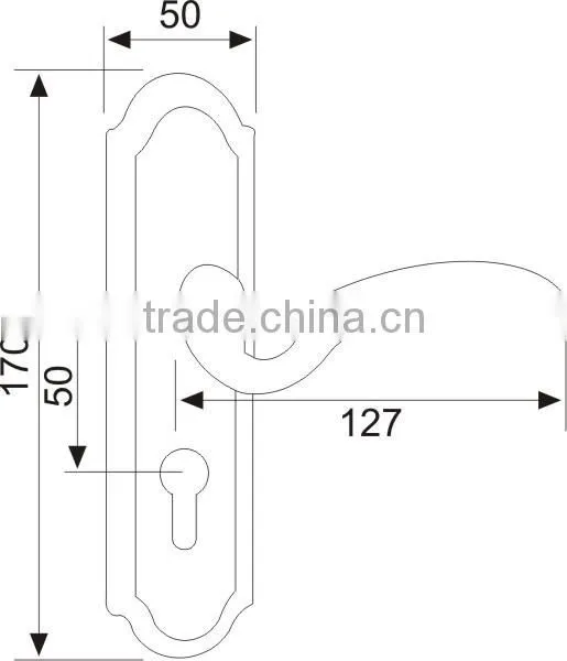 Hot Sale Door Hardware of Modern Mortsie Lock Set photo-2