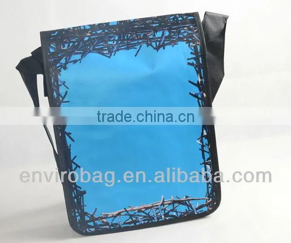 Shoulder Bag Non Woven w/ Flap photo-2