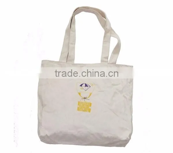 Reusable 100% Cotton Shopping Bag Customers' Design Printing Acceptable China Cheap Shoulder Bags photo-6