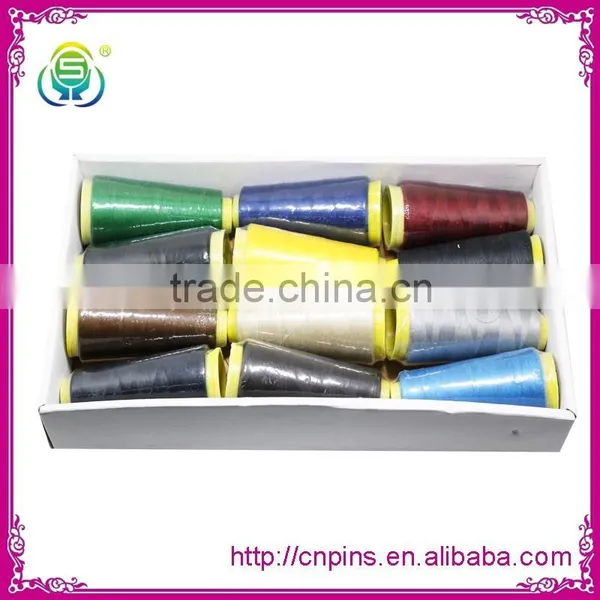 100%colorful 402 Spun Sewing Thread photo-3