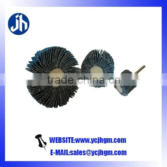 Premium FLAP WHEEL 2" x 1" With 1/4" Shank Abrasive Grinding Tool photo-2