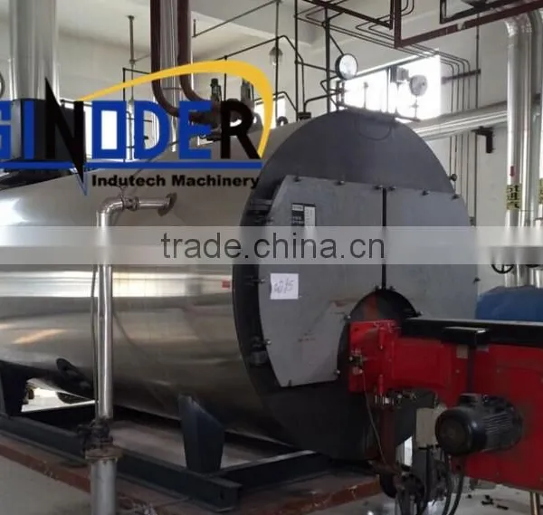 Supply Light Oil Fired Steam Boiler of Fire Tube Water Tube Type Light Oil Fired Water / Steam Boiler -SINODER photo-3