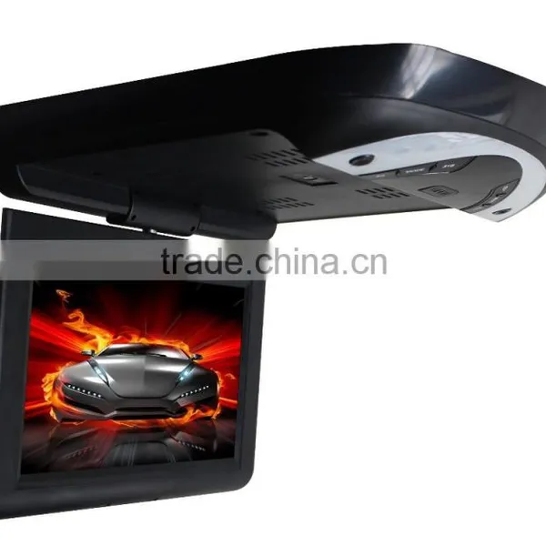 10.1 Car Monitor With hd Input Flip Down Car Monitor