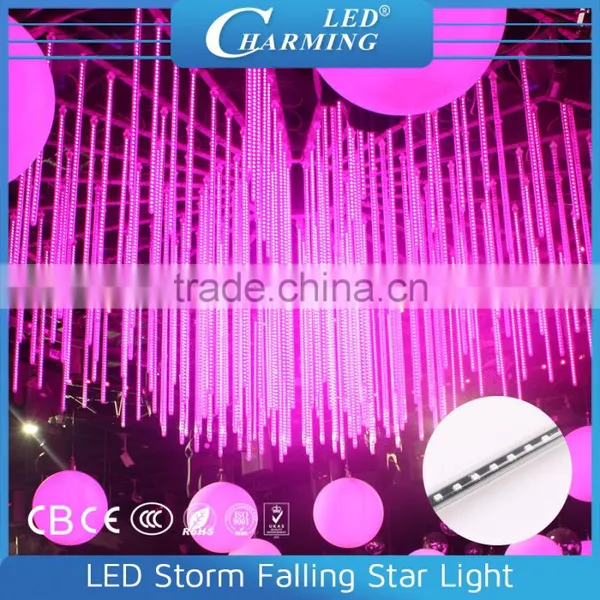 RGB LED Bright Falling Star LED Christmas Tube Lights For Hotel photo-5