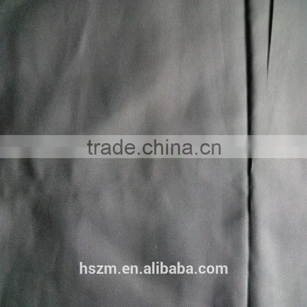75D Black Technical Polyester Denier Twill Twisting Fabric For Lady Dress photo-3