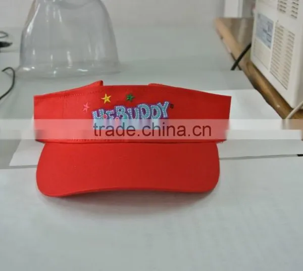 Emboridery Logo Sun Visor Hat photo-5