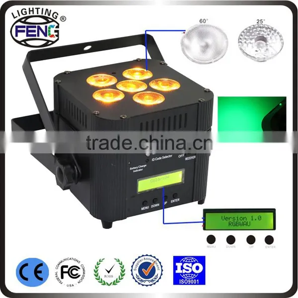 RGBWA+UV 6in1 Dmx Stage Outdoor Led Disco Lighting photo-3