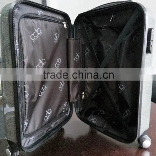 2016 Cute Cowboy Printed Hard Case ABS/PC Trolley Luggage Set photo-5