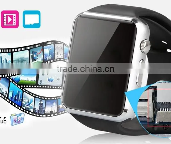 A1 Bluetooth Smart Phone Watch Montre Connecter Android Smartwatch for IOS Android Mobilephone photo-6