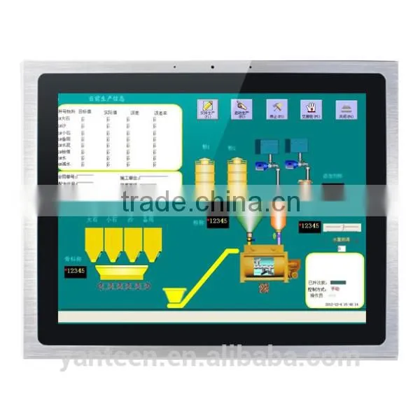 Aluminun Alloy 12.1inch Waterproof Touch Screen pc With Android Operating System photo-2