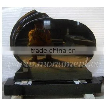 Shanxi Black Granite Monuments, China Black Granite Monument photo-2
