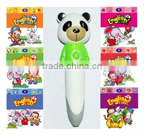 PRP100 Educational Toys Book Reader Pen with English I Like Books