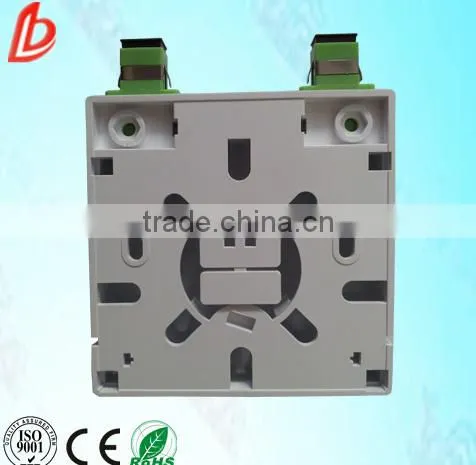2 Ports FTTH Fiber Optic Terminal Box,2 Core Indoor Optic Terminal Box photo-4