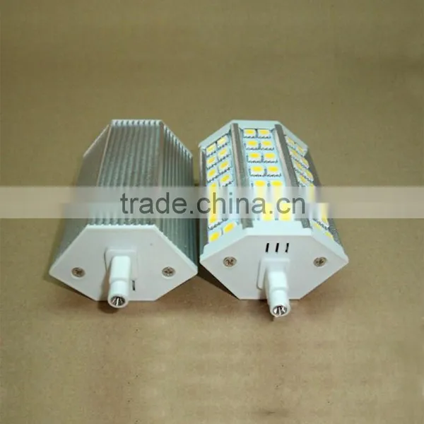 China LED Bulb R7S LED Ceramic Flood Light 118mm 5050 SMD 10W Linear Dimmable Replace J118 Halogen Lamp photo-5