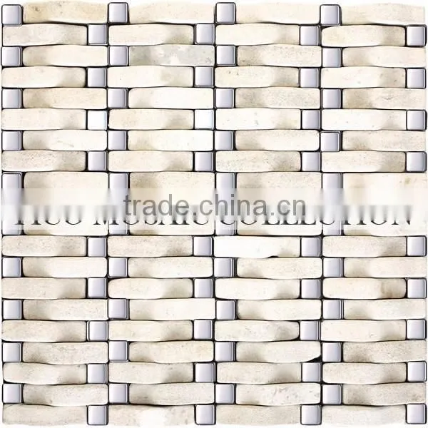 Fico 2016 New !MG-414 Natural Stone Mosaic Tiles photo-2
