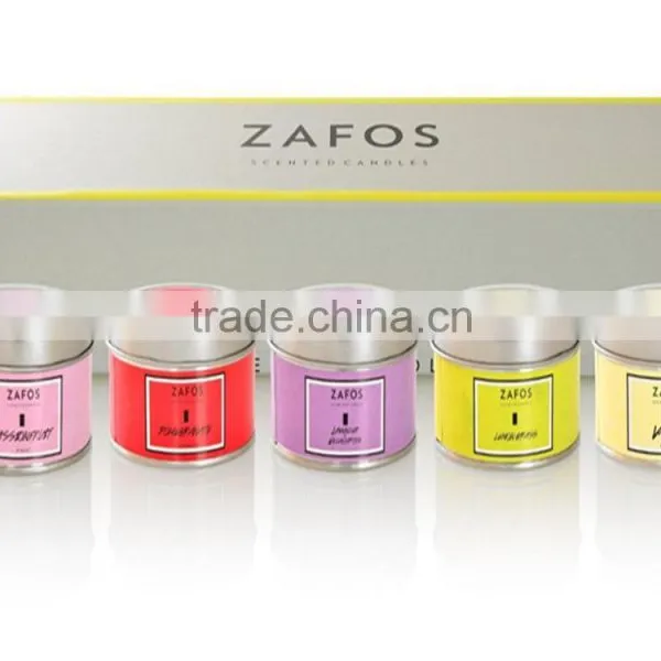 Candle Set Luxury Box With Printed Logo and Label photo-2
