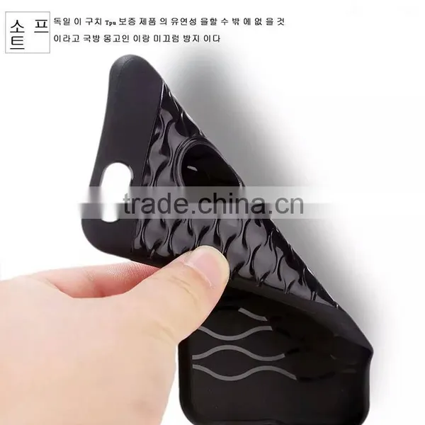 Express China Supplier Mobile Accessories Phone Case Ultra-thin TPU Case for IPhone Case 6 /6s With Wave Pattern photo-4