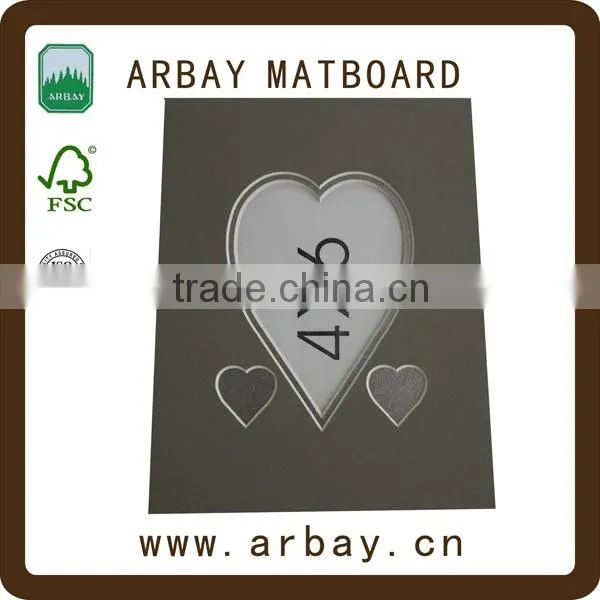 Wholesale Cream Core 4ply 1.4mm Picture Frame Photo Matte Paper photo-3