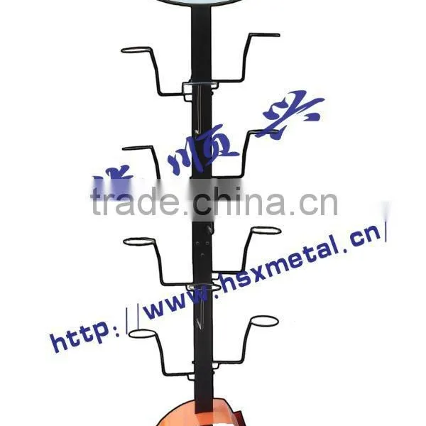 Metal Iron Hat Cap Hanging Display Stand HSX-DR0344 photo-3