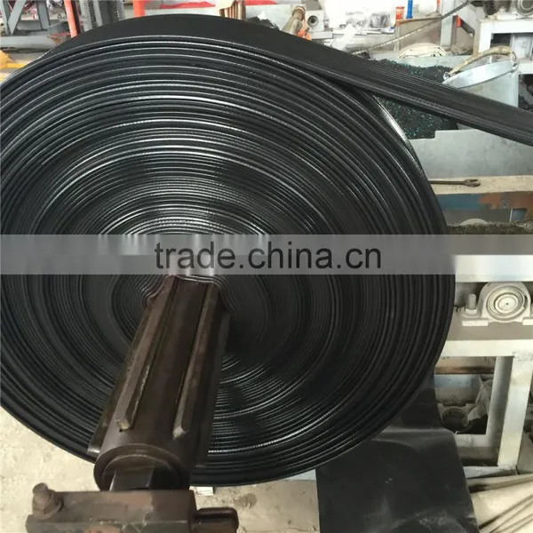 PVC Nitrile Rubber Lay Flat Flexible Sewer Hose Pipe photo-3