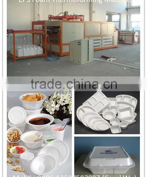 SP600/1200 EPS Foam Lunch Box Thermoforming Machine