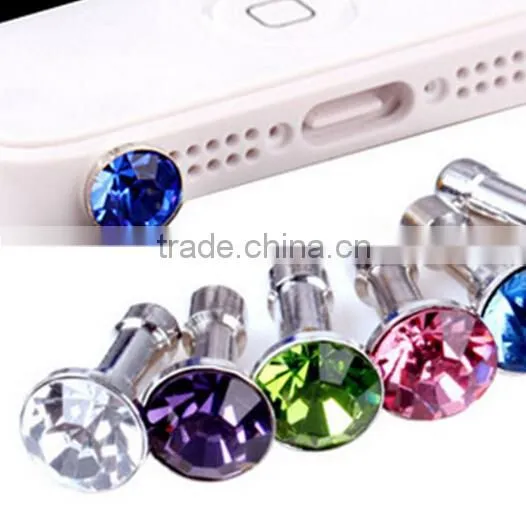 Lovely Mobile Phone 3.5MM Dust Plug / Phone Dust Cover Plug / Dust and Waterproof Mobile Phone photo-2