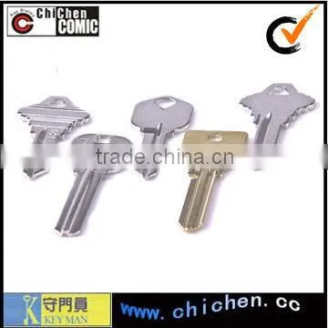 Door Blank Nickel Silver Key photo-3