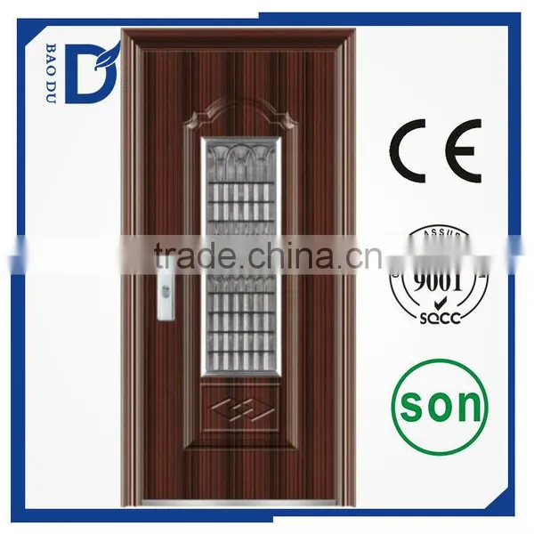 Modern Style Steel Security Building Doors With High Quality photo-5