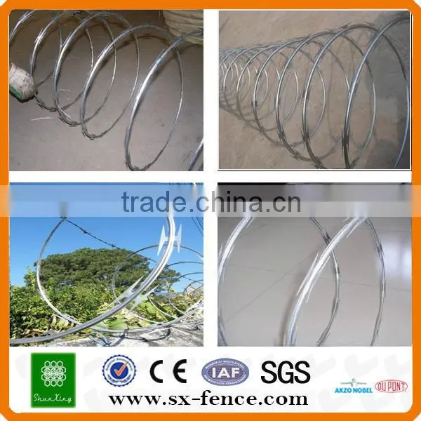 Barbed Wire and Razor Barbed Wire Mesh Used in Metal Fence photo-3