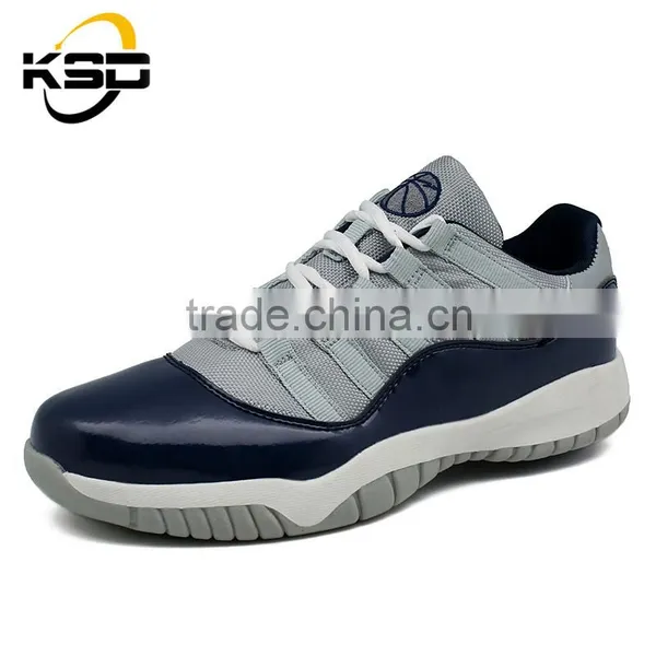 2016 High Quality Rubber Sole Light Sport Low-top Basketball Shoes for Men