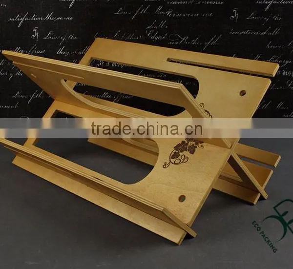 2015 New Product! Unique Not Closed Multi Function Wooden Wine Box photo-3