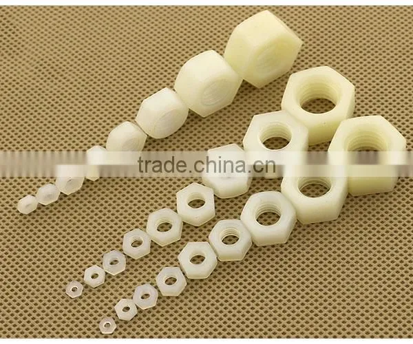 M1-M30 Nylon Nuts,plastic Hex Nut photo-3
