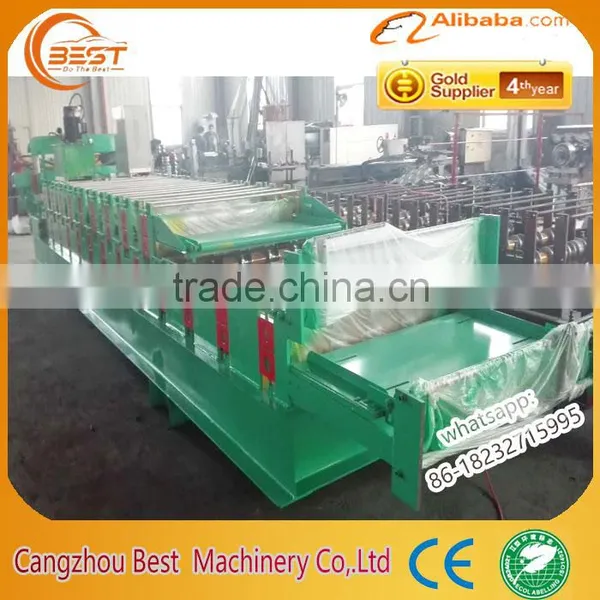 Best Double Layer Glazing Glazed Roll Forming Machine photo-4