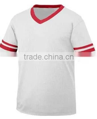 Football Jersey Baseball Tee V Neck White Hockey Jersey T Shirt
