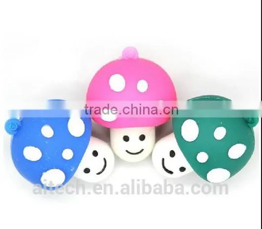Mushroom USB Stick Promotional Pen Drive With Logo Print 1GB 2GB 4GB 8GB 16GB 32GB photo-5