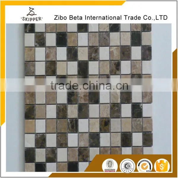 Manufacturer Promotional High Quality Glass Tile Price Mosaic photo-2