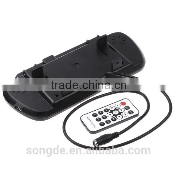 New 7" TFT LCD Full HD Remote Control Car Replace Rearview Backup Mirror Monitor photo-6