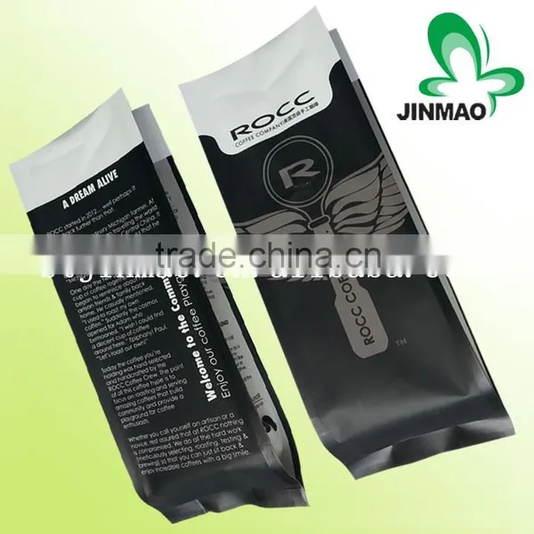 Custom Printing Side Gusset Aluminum Foil Coffee Bag With Tin Tie and Valve photo-3