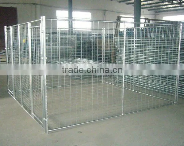 Galvanized Big Outdoor Dog Cage photo-5