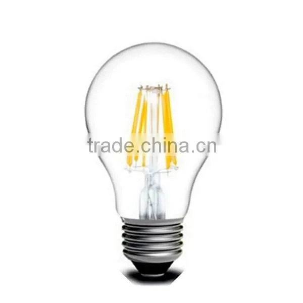 Hot New Products A60 6W LED Filament Bulb