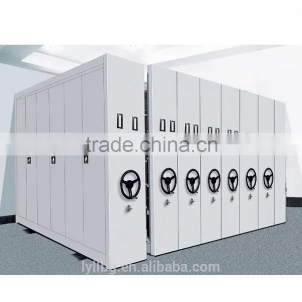 Steel Mass Shelves for Library to Save Space photo-4